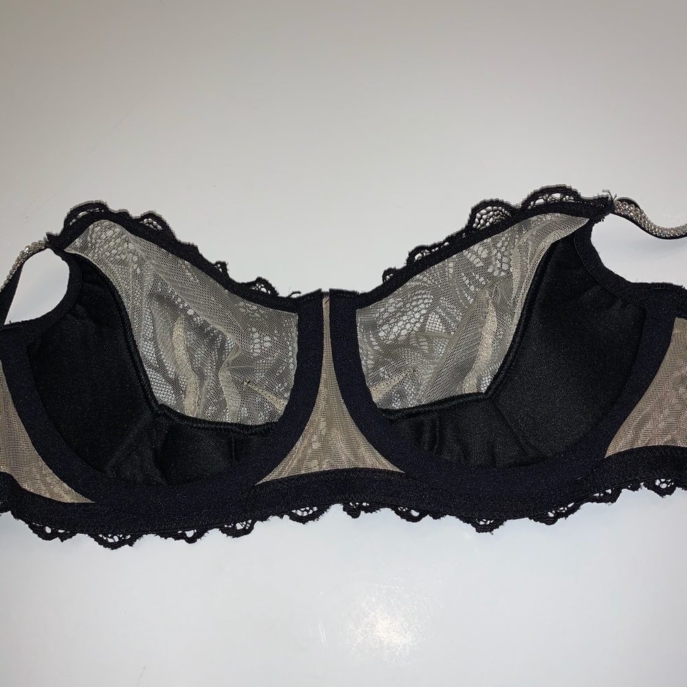 Avery Rose KYM Black Swarovski Crystal Strap Bra - Picture 8 of 8